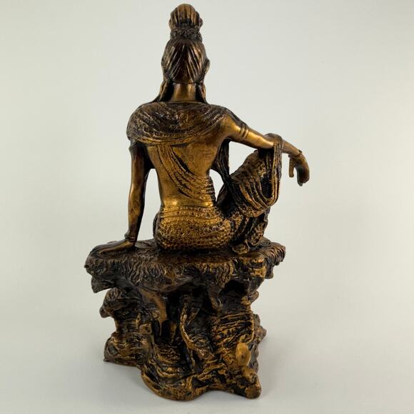 Avalokiteshwara Bodhisattva of Compassion Statue Kwan Yin Gandhara Buddha 10" - Picture 5 of 6
